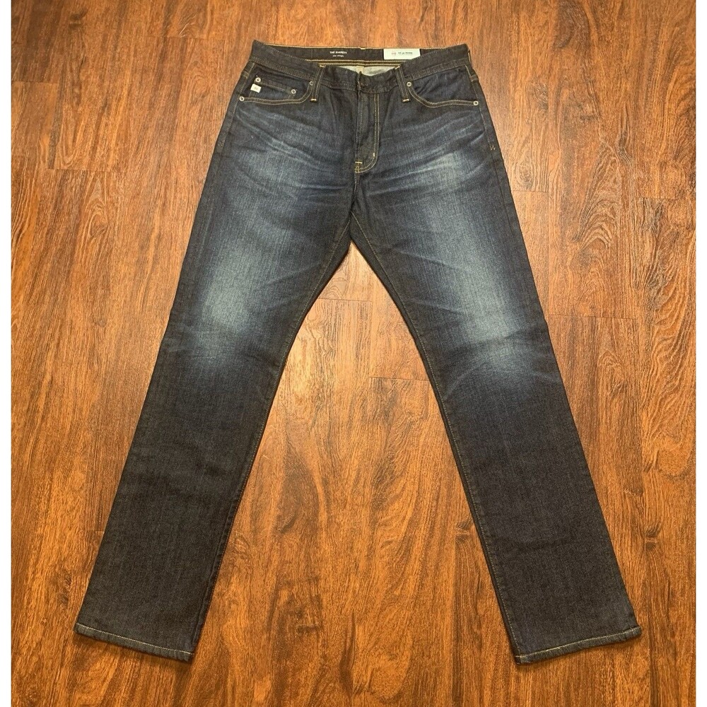 Adriano Goldschmied AG The Everett Slim Straight Dark Wash Jeans Men’s Sz 32R
